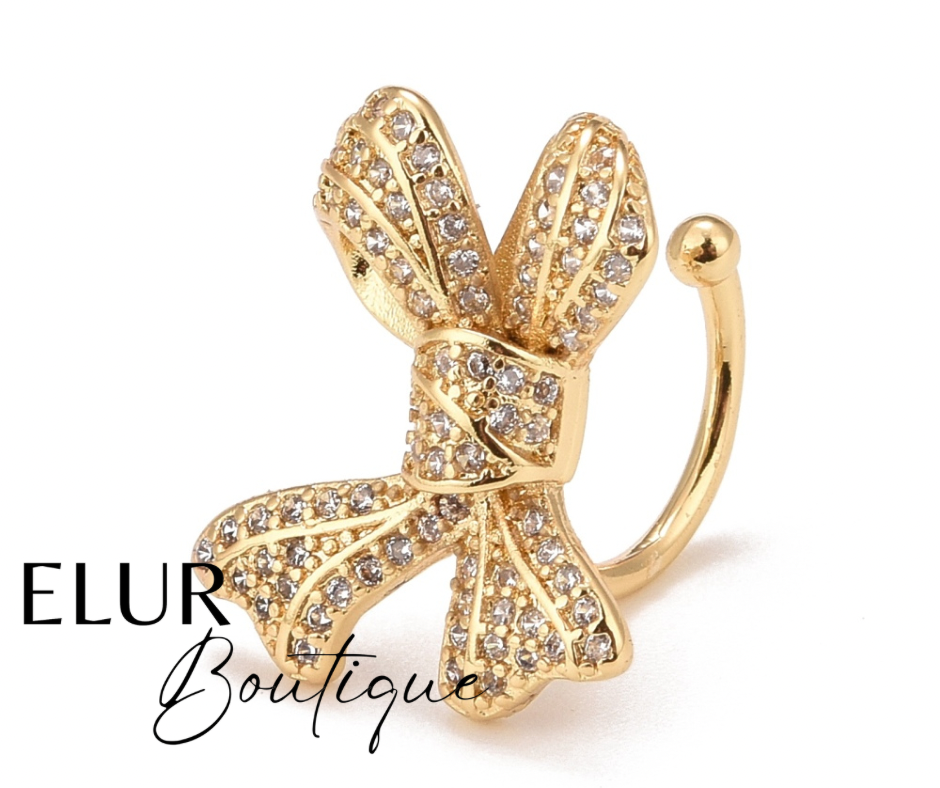 Bow Earring Cuff