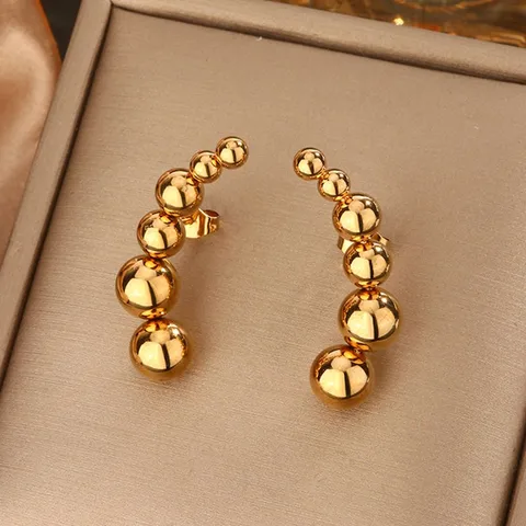 Balls Bar Earrings