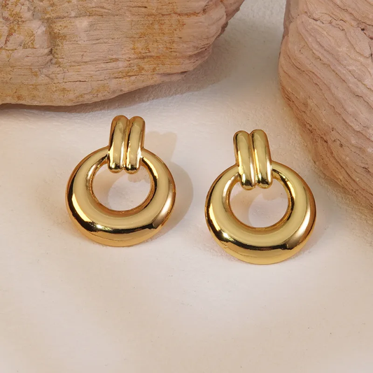 Statement Gold Earrings