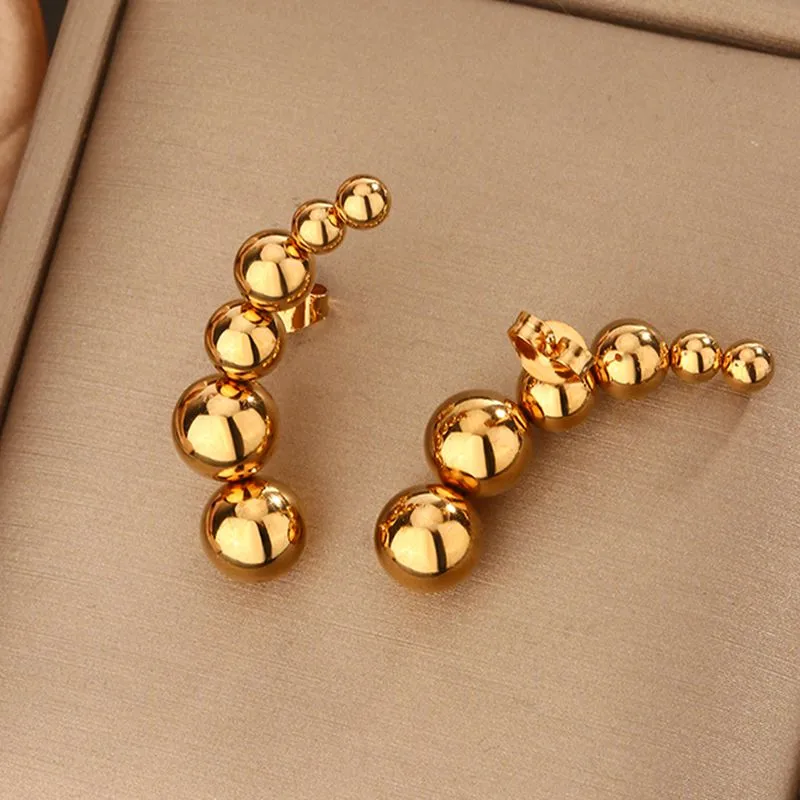 Balls Bar Earrings