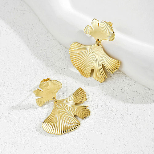 Gold Leaf Earrings