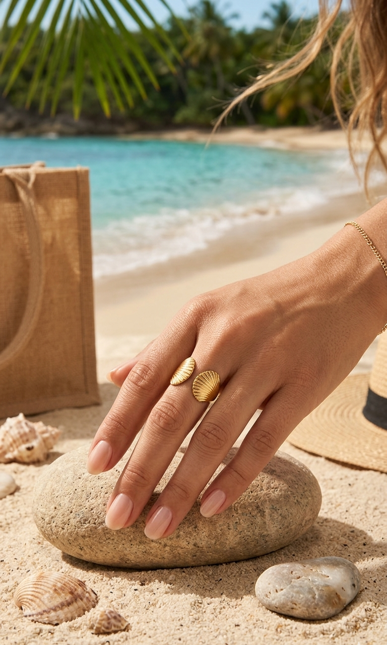 DOUBLE CONCH RING