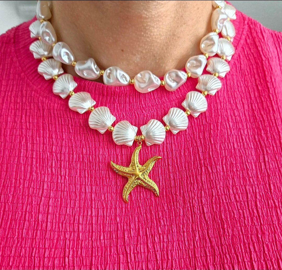 Concha Blanca Necklace