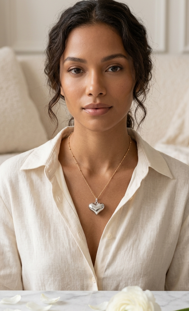 Ballon Heart Necklace