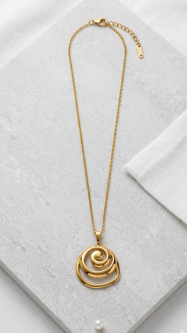 SPIRAL NECKLACE