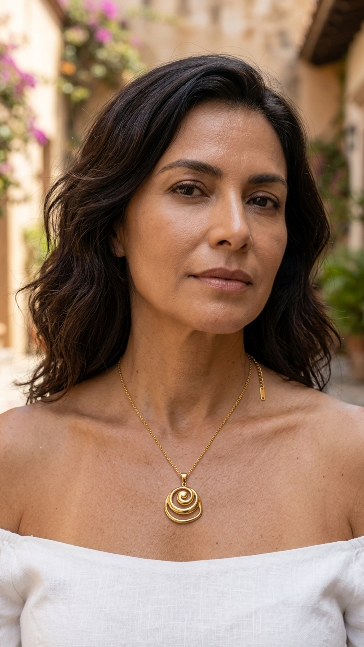 SPIRAL NECKLACE