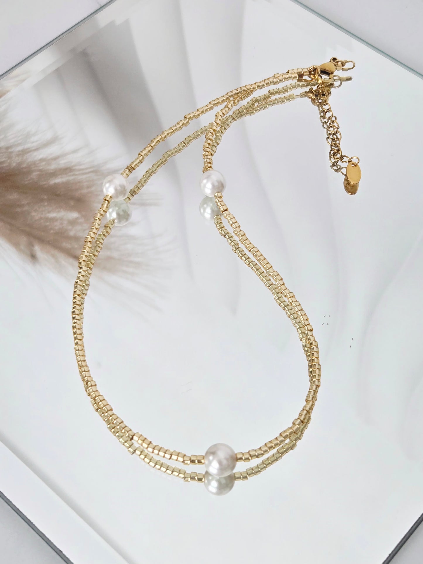 Perla Dorada Necklace