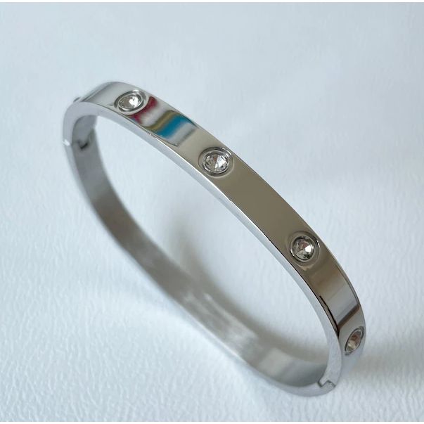 Dots Rhinestone Bangle