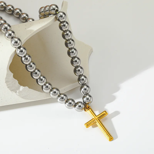 COLLAR CRUZ DE ORO Pedido anticipado